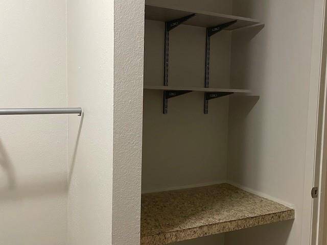 Desk nook in utility room