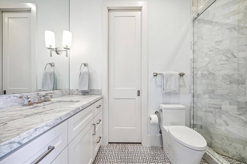 Secondary bathroom