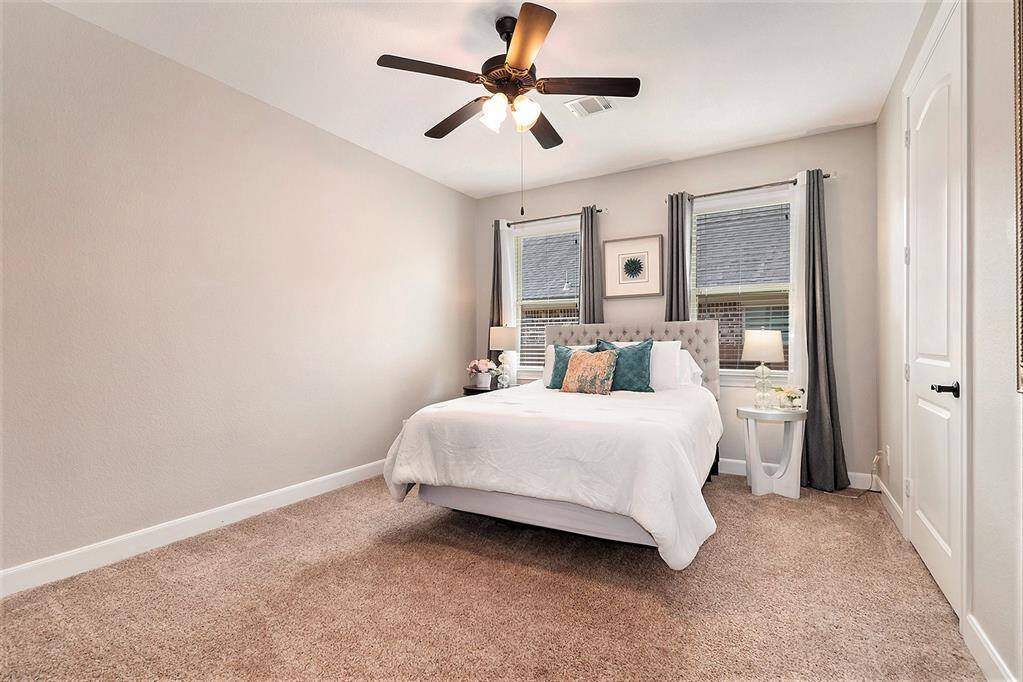 Guest Bedroom with large closet