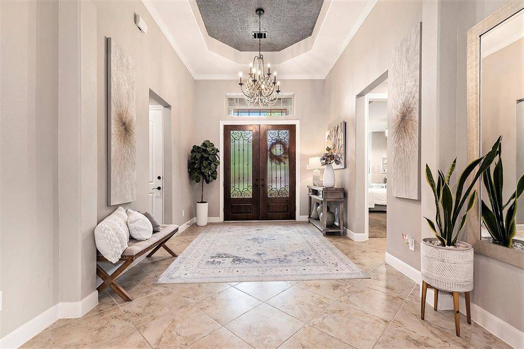 High Ceilings and Crown Molding throughout