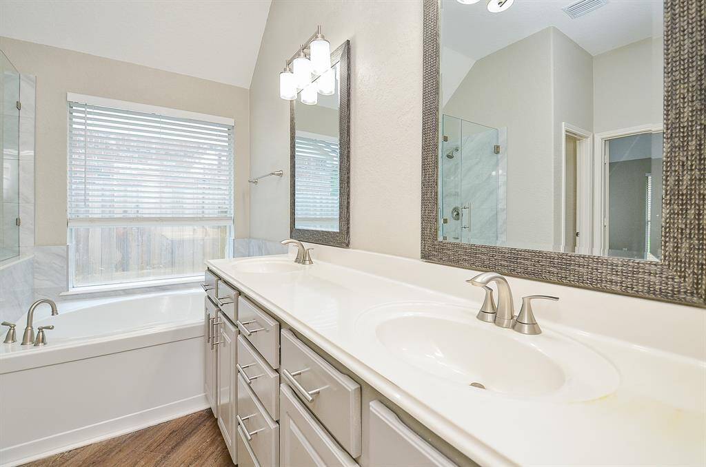 The placement of bath and wall structures are comfortable and convenient for your personal rhythms.
