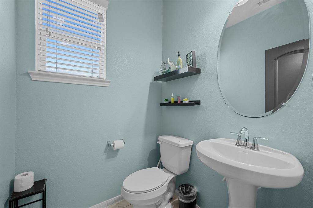 Half bath downstairs