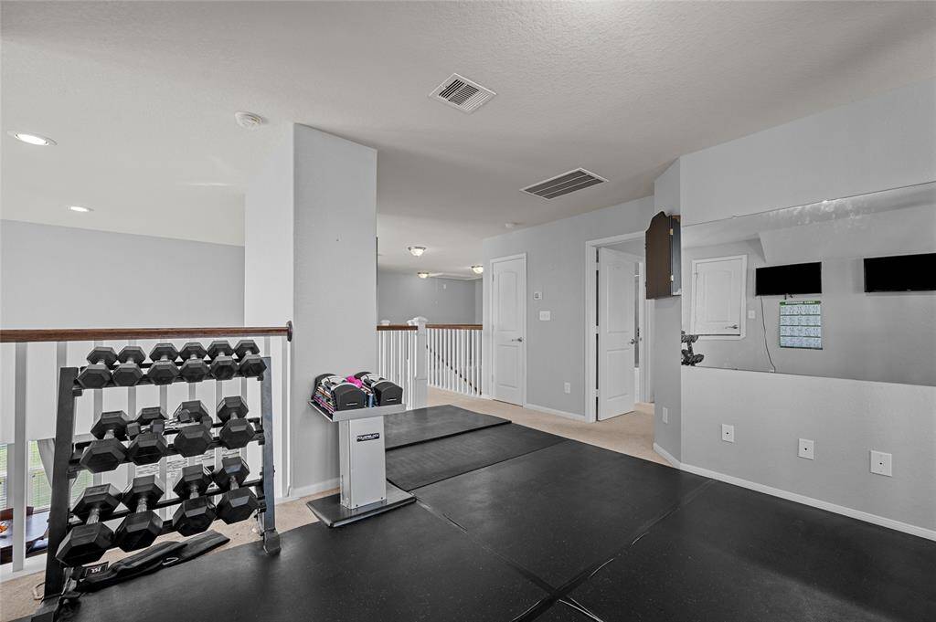 Game room upstairs