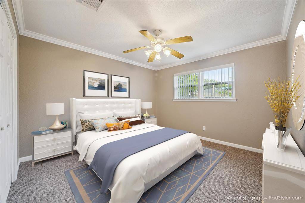 VIRTUALLY STAGED 3RD BEDROOM