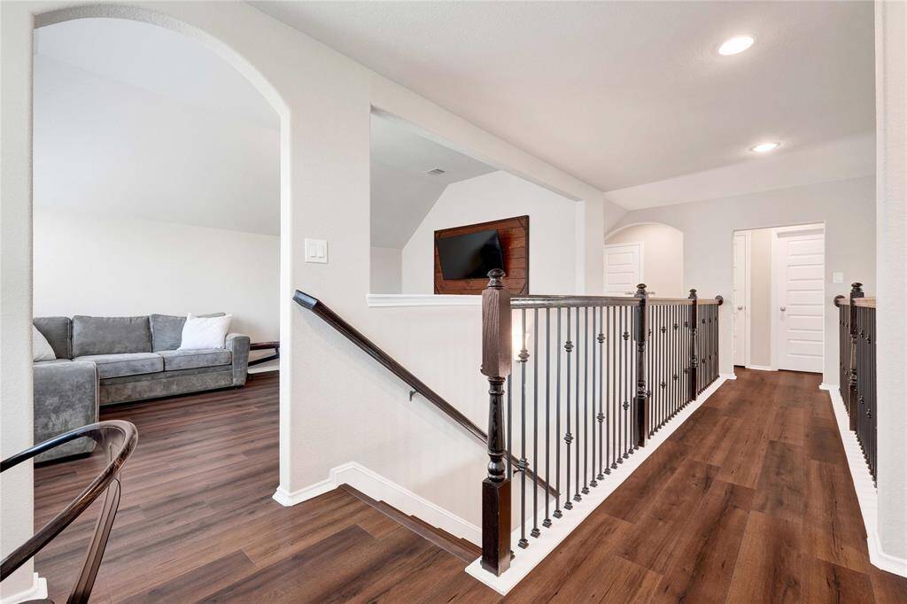 Luxury stairs leads you to loft area
