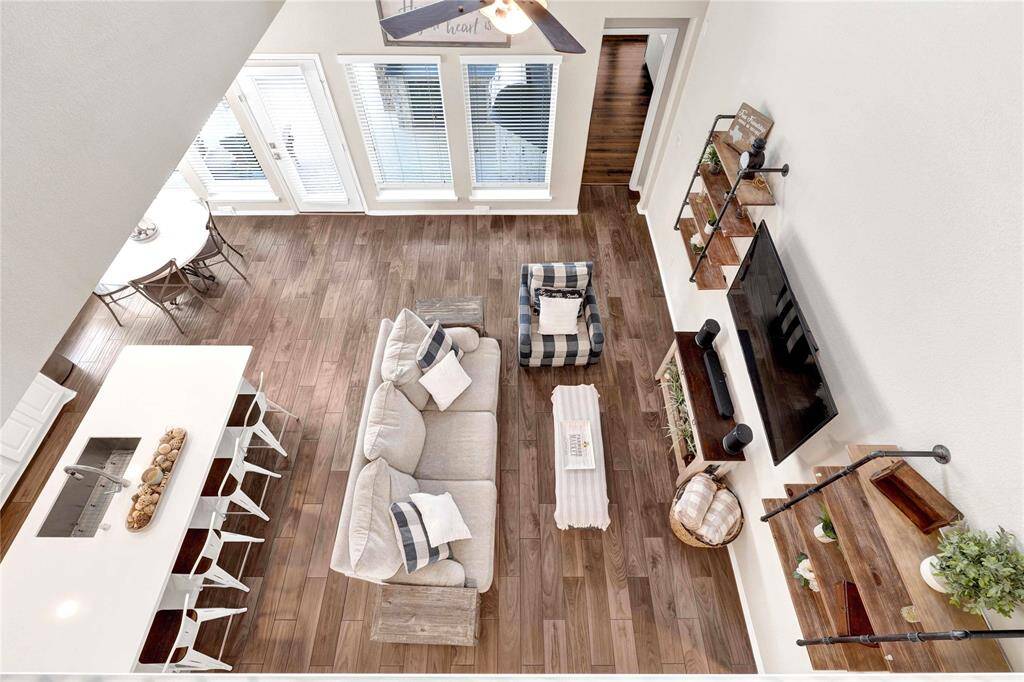 Gorgeous view from upstairs