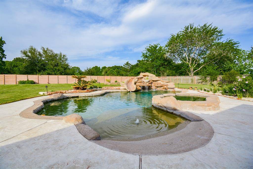 Start slowly, then just float your cares away in this private, natural oasis.