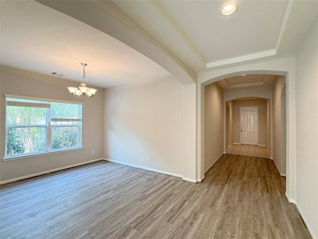 Formal dining and main entrance hallway