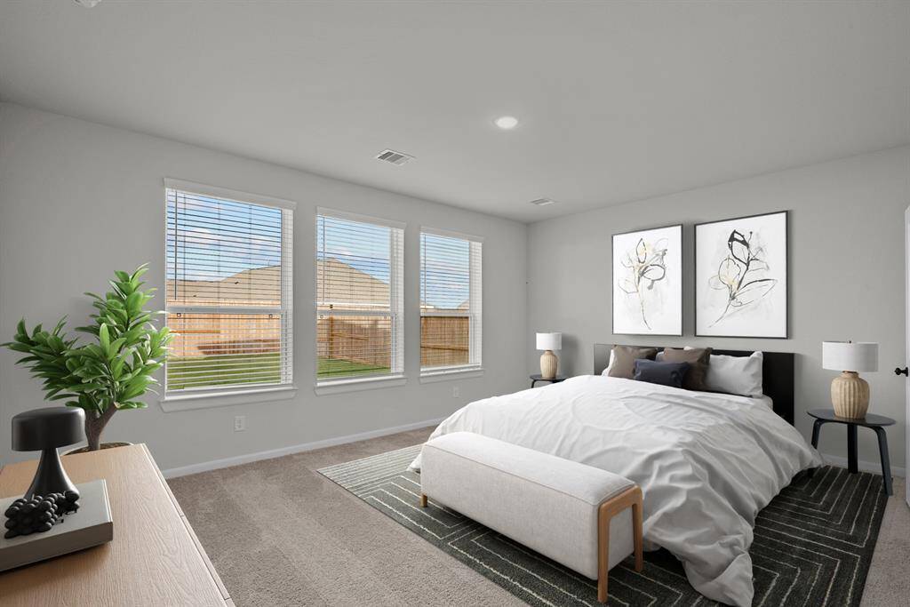 Virtually staged to give you the visual you need to see furniture placement and how the home can live.