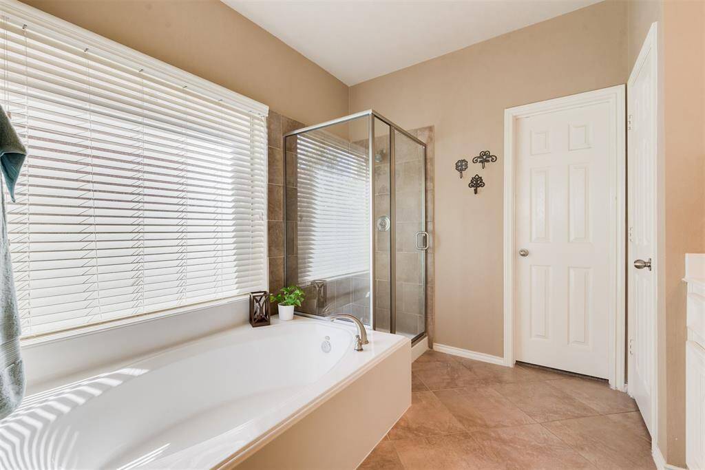Main Bath Room with  Tub and Shower.