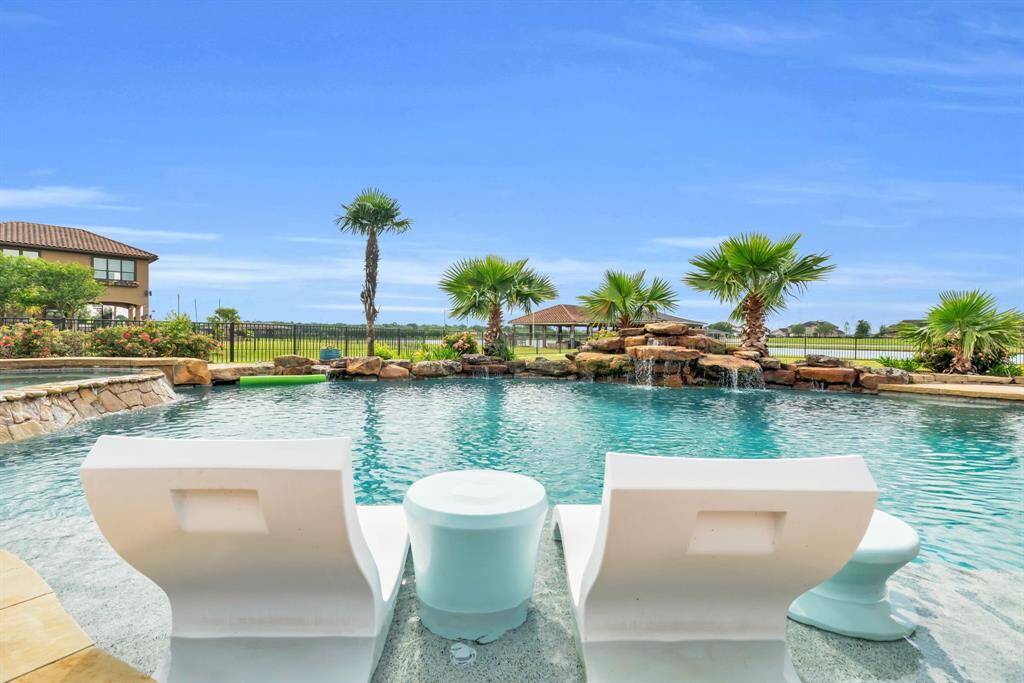 Sun Deck featuring Pebble Finish Pool Plaster! 27103 Boater's Crossing Dr., Katy, TX  77493