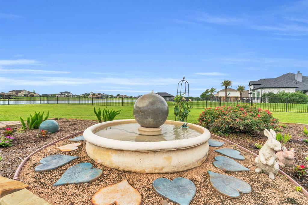 Custom Fountain! 27103 Boater's Crossing Dr., Katy, TX  77493