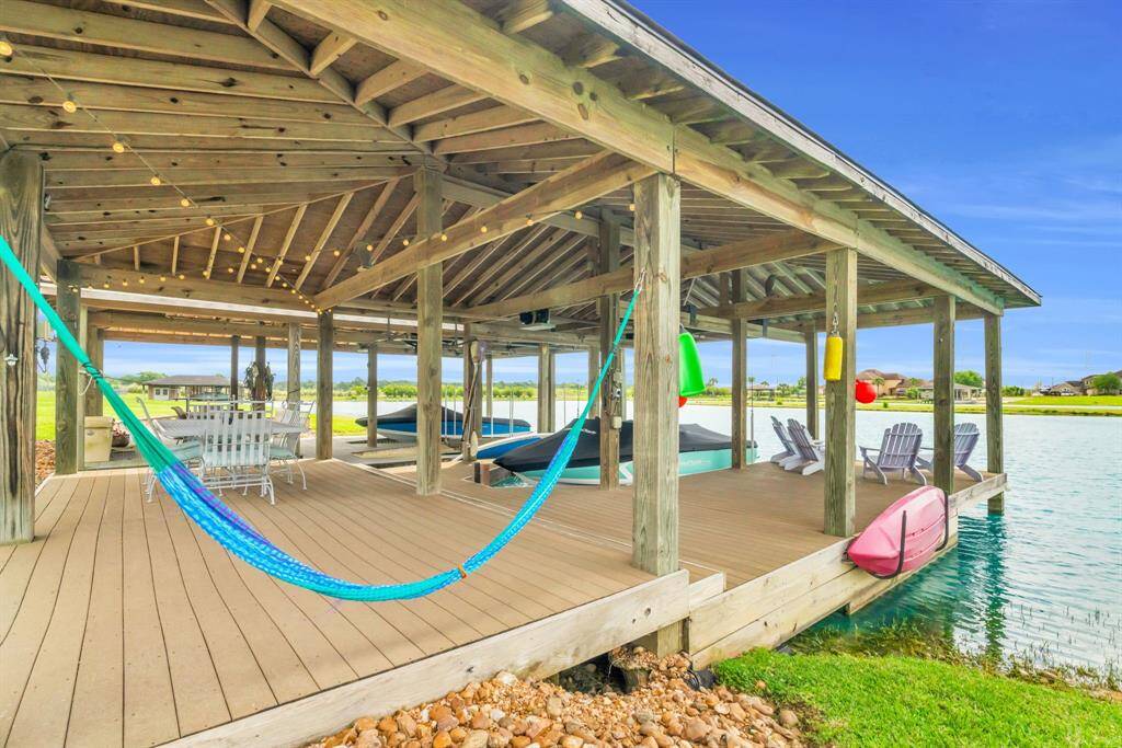 Your Boat Dock is ready to be filled with all of your water sport toys! 27103 Boater's Crossing Dr., Katy, TX  77493