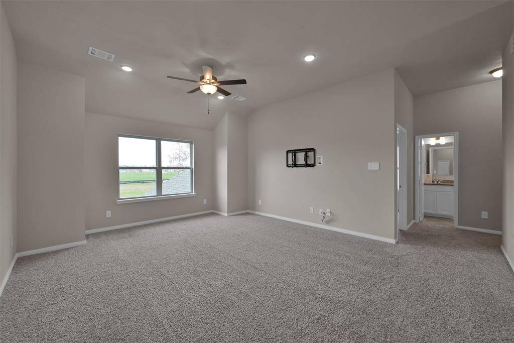 Loft area on the second level