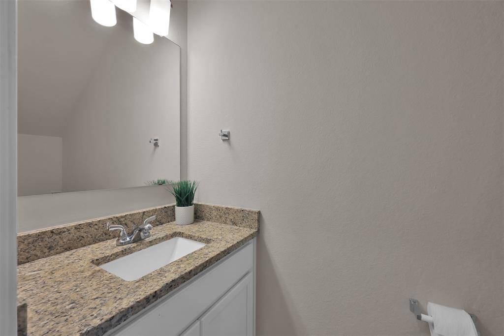 Half bath downstairs