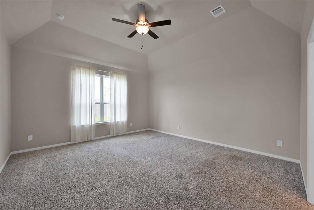 Master bedroom on first level