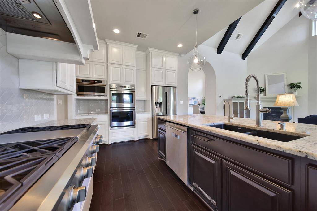 Chefs dream kitchen.