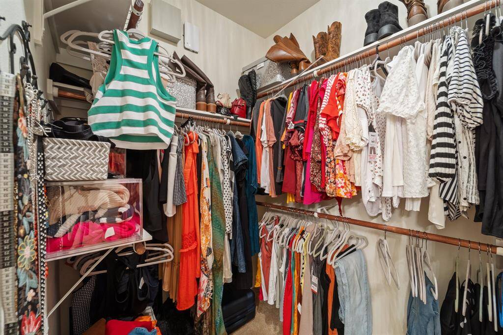 Spacious Walk-in closet