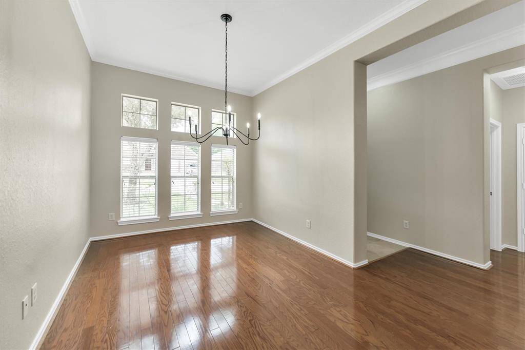 Another view of dining room.