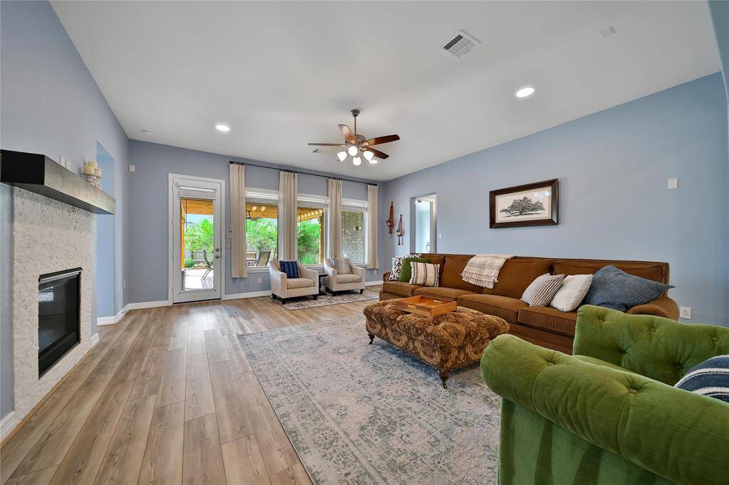 View of living room.