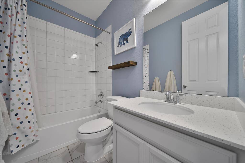 View of secondary bathroom #2.