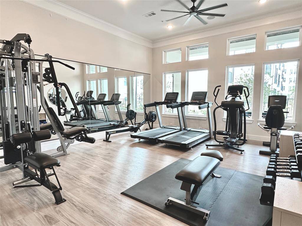 Resident state-of-the-art fitness center
