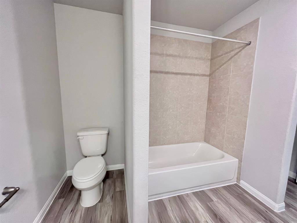 staged master bath