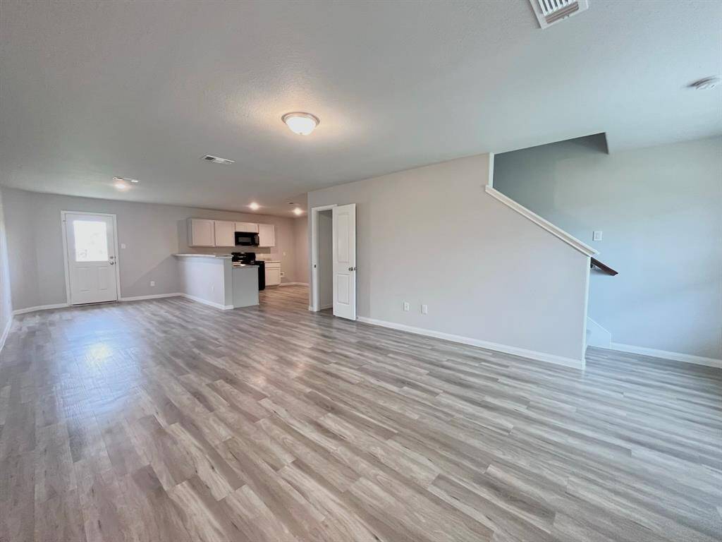 staged living area
