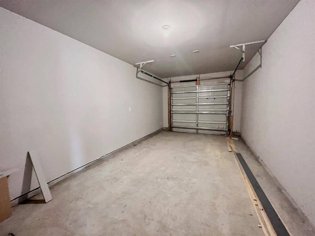 Staged garage