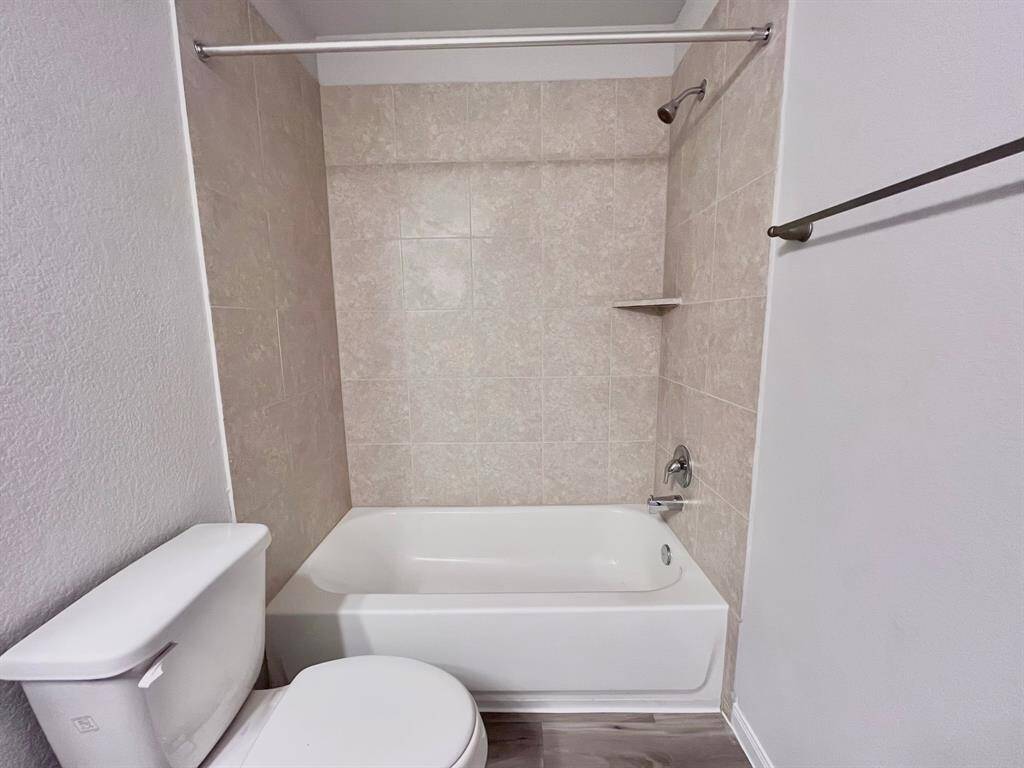 staged bathroom