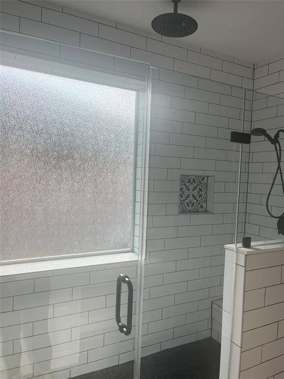 Primary Shower with multiple shower heads