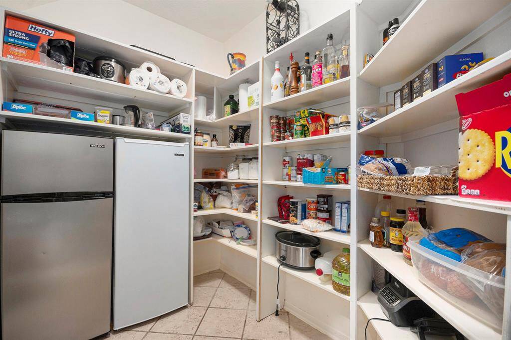 Over-sized pantry