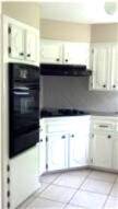 Replaced gas cooktop central electril oven