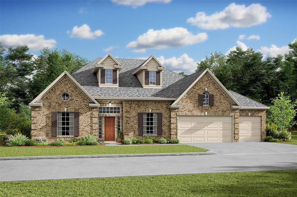 Charming Margaret design by K. Hovnanian Homes with elevation A in beautiful Lakeview. (*Artist rendering used for illustration purposes only.)