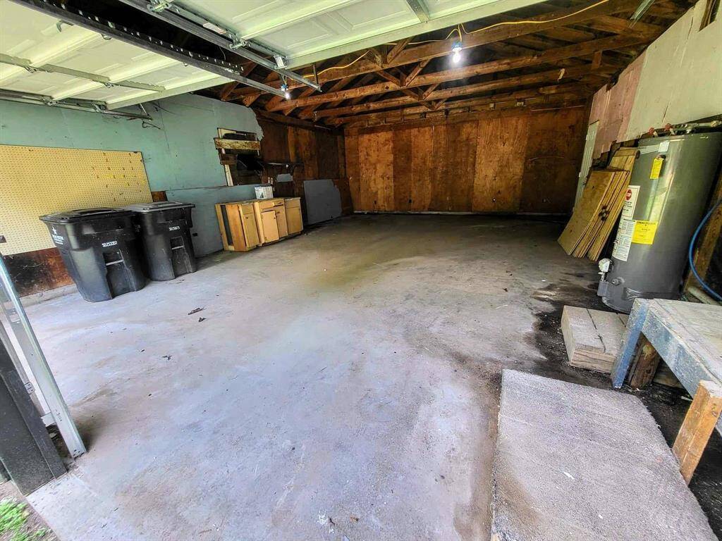 Massive 2 car garage! Could add additional living space on at least 1 side