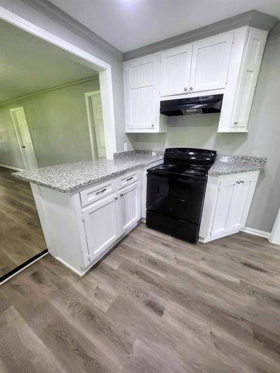 New electric stove/oven with venthood