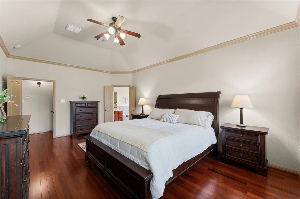 This tranquil space is generously sized and filled with natural light—perfect for rest and rejuvenation.