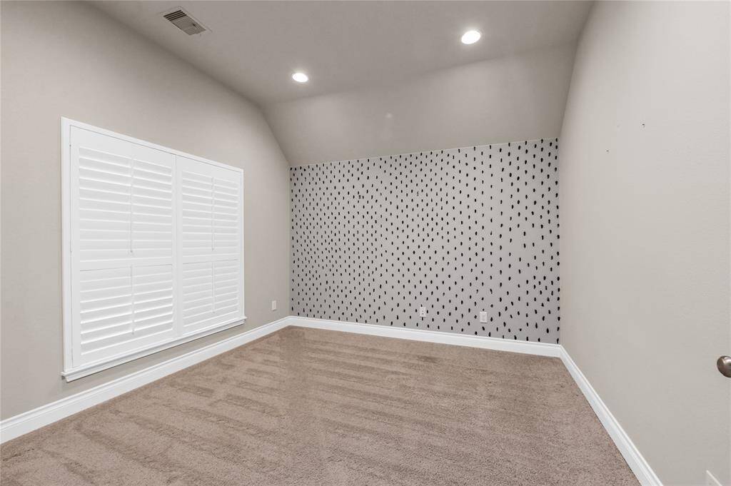 The office area with its French doors