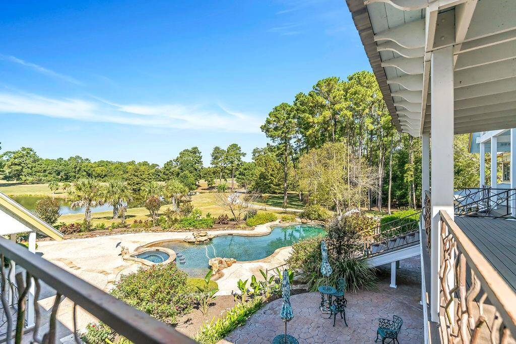 View from the second story patio