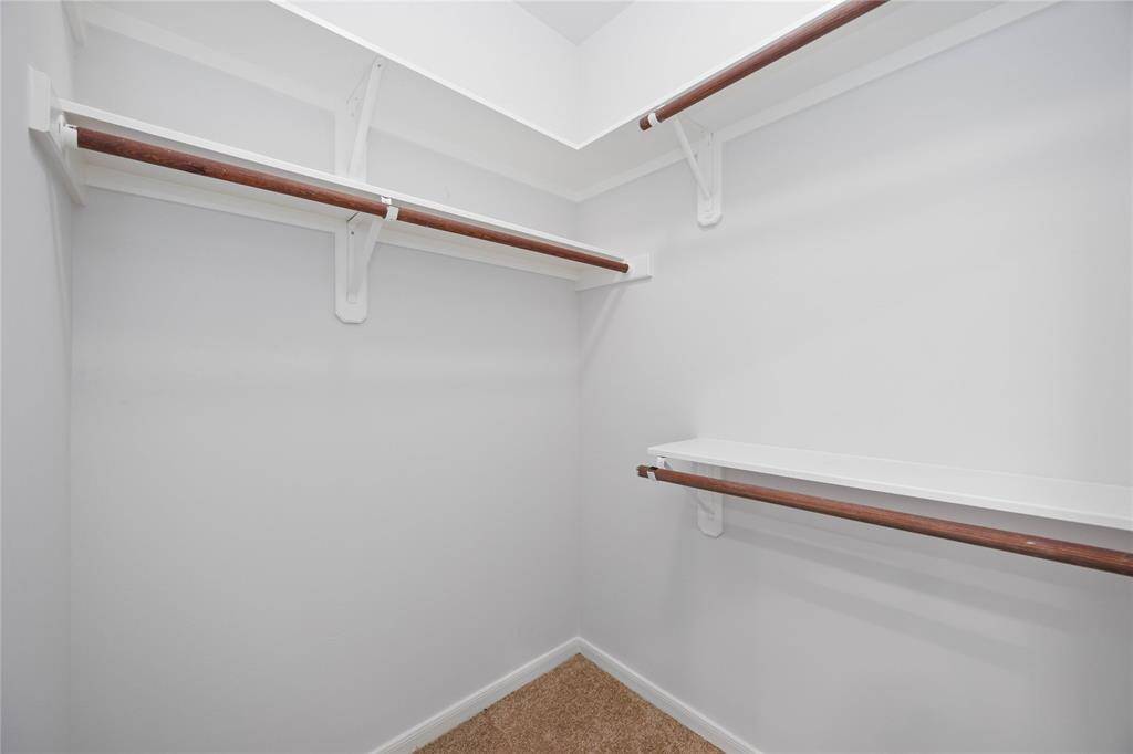 Tons of closet space!