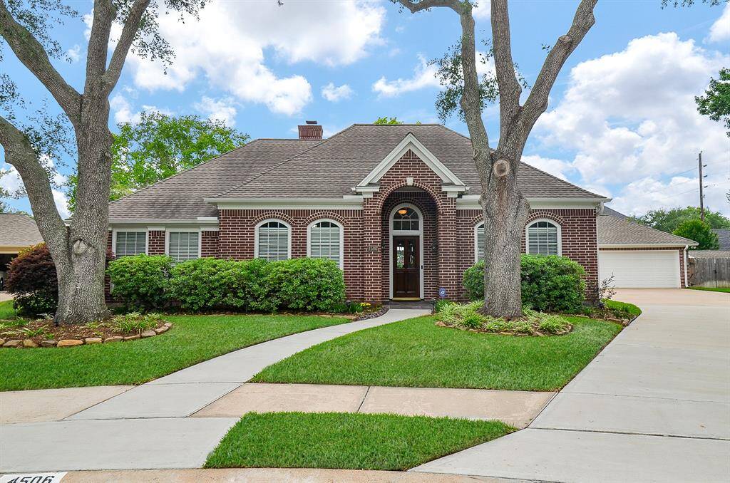 Like humans, some people say that every home also has its own personality. Think of this brick treasure just that way! It's located at 4506 Lowerby Lane, Sugar Land, TX, in the exquisite Bridgewater community. Beautifully maintained, inside and out, this special residence exudes friendly curb appeal.