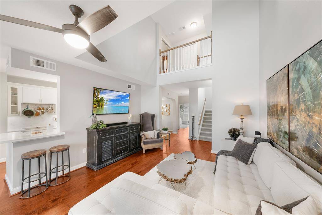 From every angle, this living room is a wonderful space for relaxing on your own, or gathering with family and friends.
