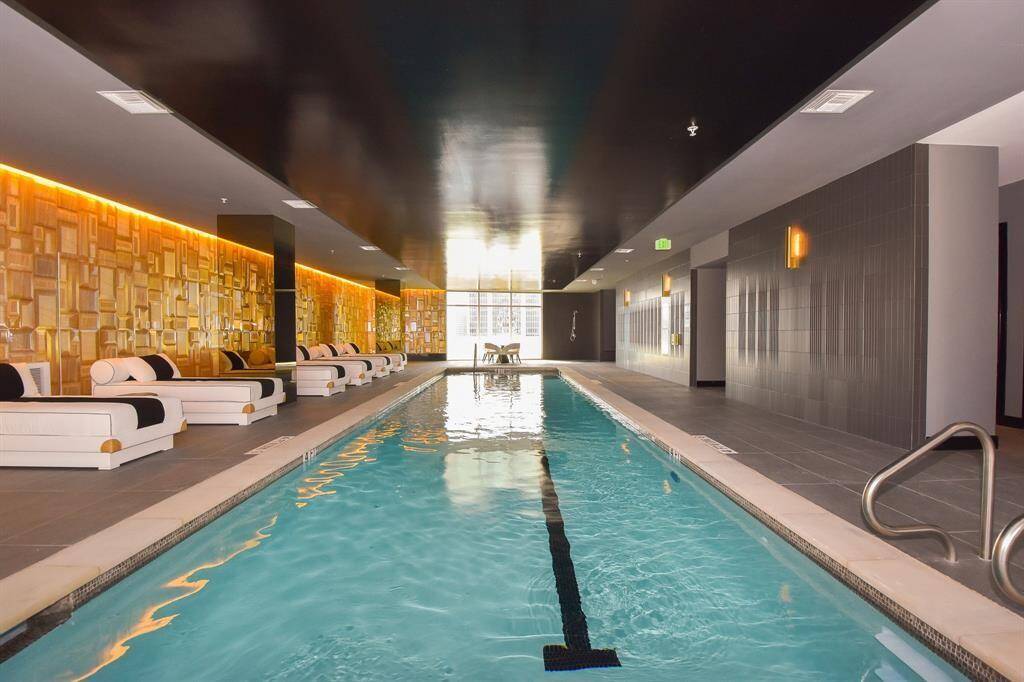 Heated indoor pool