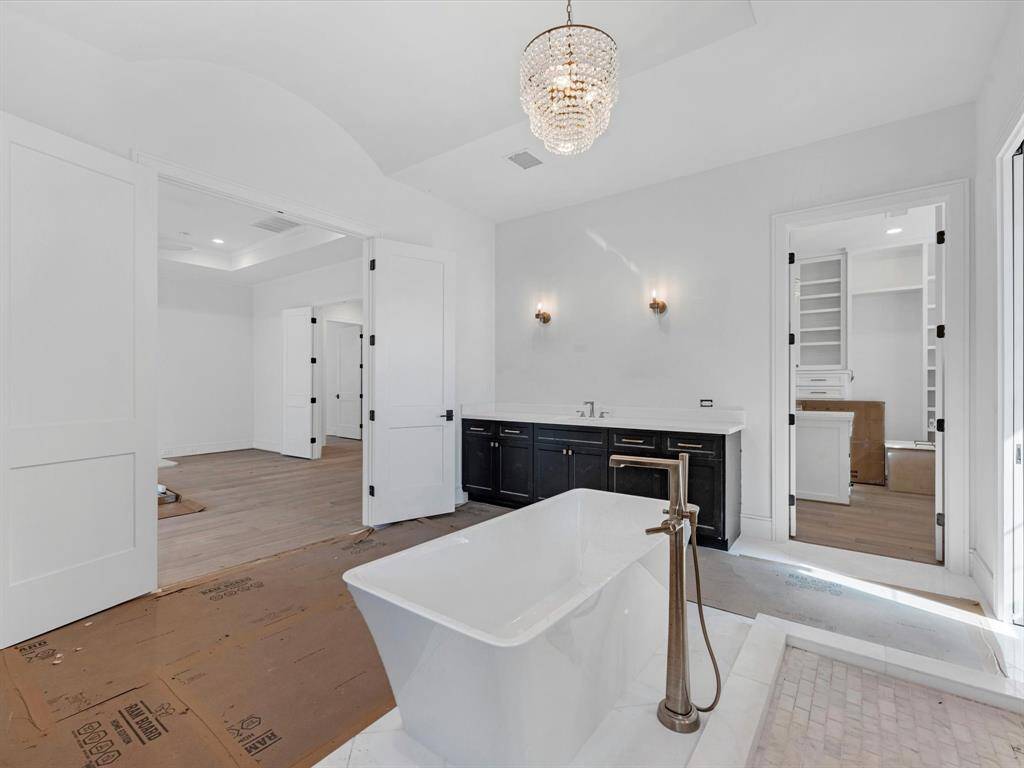 Primary Bathroom **Example of previous built home