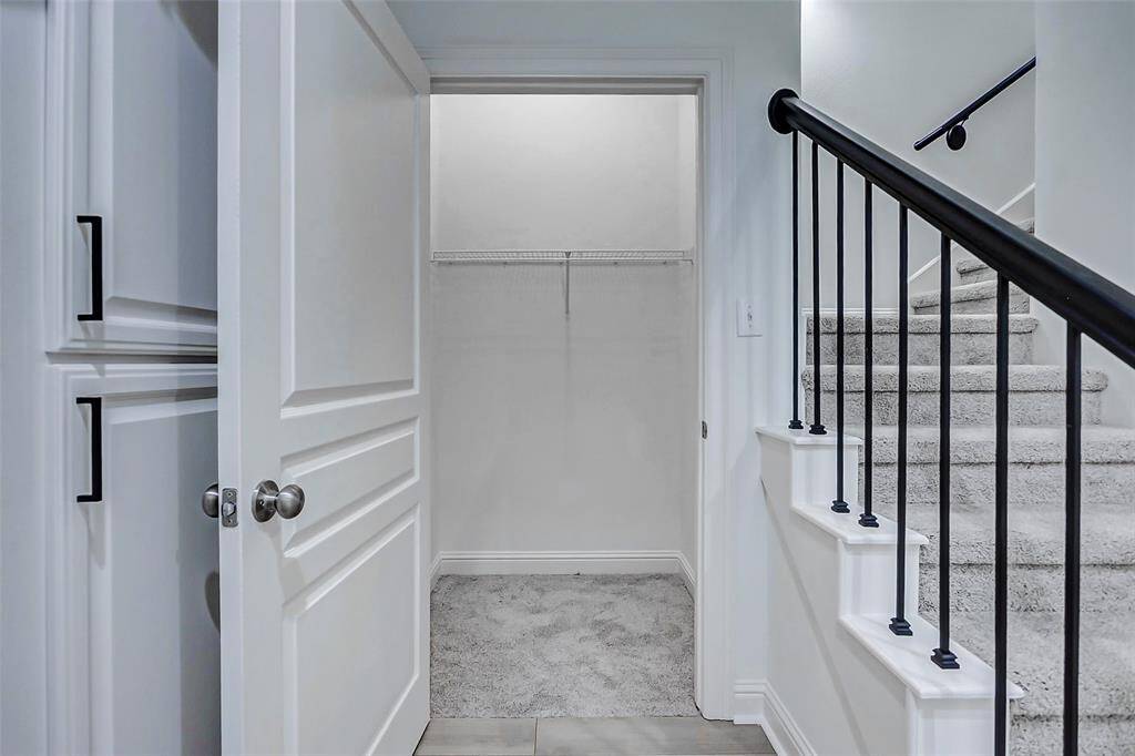 If 3 flights of stairs isn't your cup of tea..change this closet into an elevator!  This space is designated on each floor for an elevator!