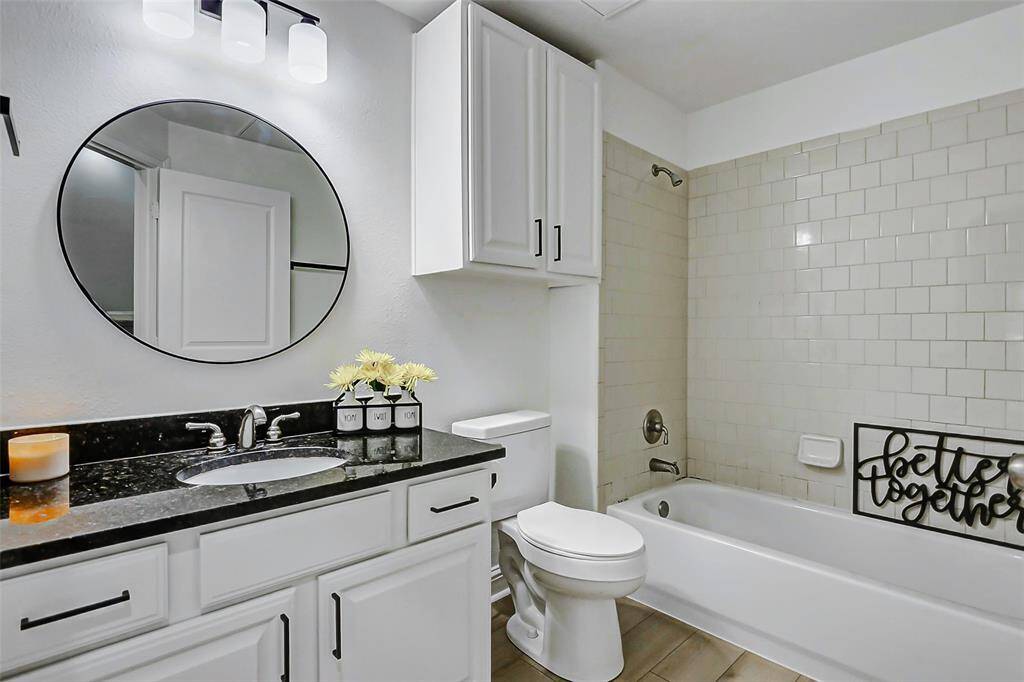 FULL Bathroom on the first floor!