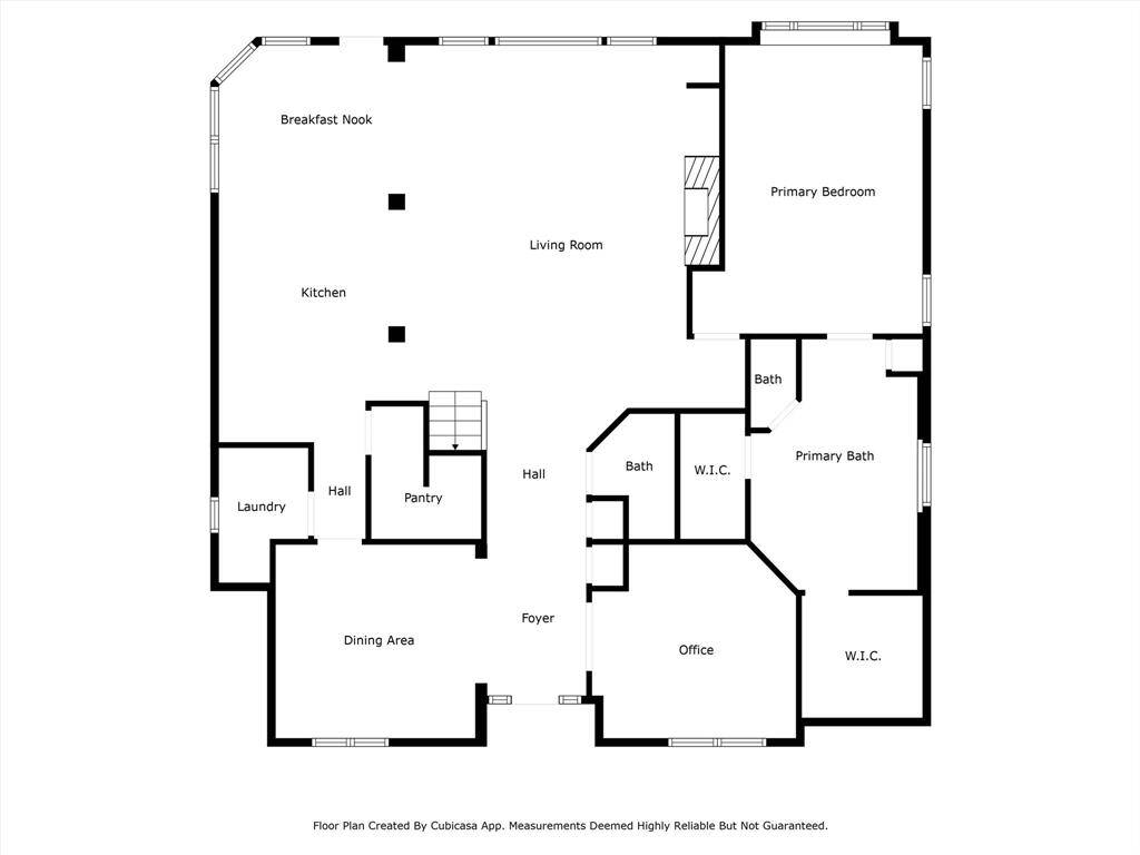 Floor Plan of Level 1.