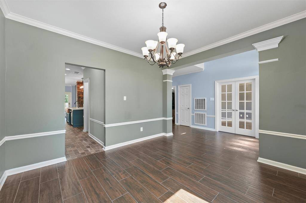 Dining Room across from the home office.