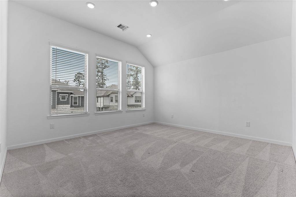 An inviting Owners’ Suite is the perfect escape after a long day! Enormous windows allow an abundance of natural light to cascade into every cozy corner of this private suite. Everything you need to escape from a hectic day and relax.