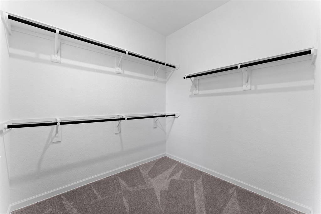 Walk-in closet for Bedroom 2.
